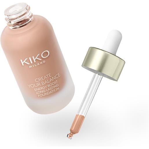 KIKO create your balance energy boost long lasting foundation - 05 almond