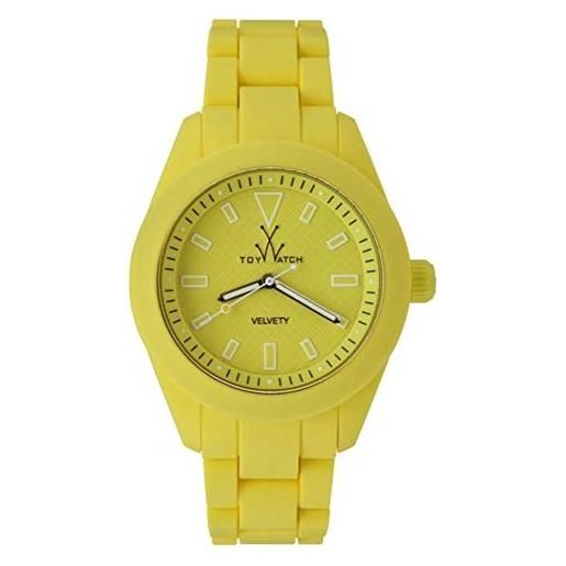 ToyWatch toy watch velvety yellow
