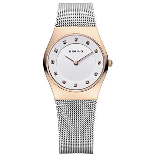 BERING donna analogico quarzo classic orologio con cinturino in acciaio inossidabile cinturino e vetro zaffiro 11927-064