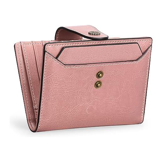 Lois - Portamonete Donna con Protezione RFID - Elegante Portacarte di  Credito da Donna con Chiusura a Cerniera - Porta Monete da Donna Piccolo