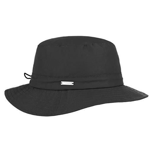 Seeberger lasina cappello da donna tessuto outdoor taglia unica - nero