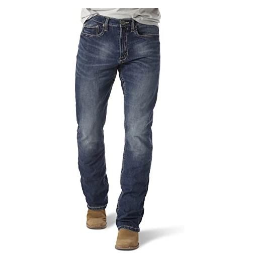 Wrangler 20 x jeans vintage taglio boot cut - blu - 34w x 34l