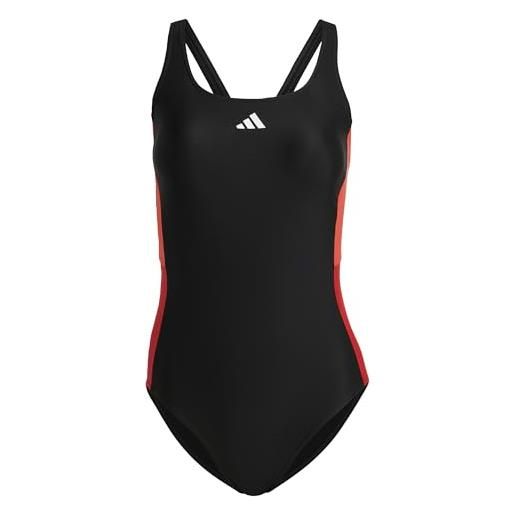 Adidas hy5893 hy5893 costume da nuoto donna black/bright red taglia 38