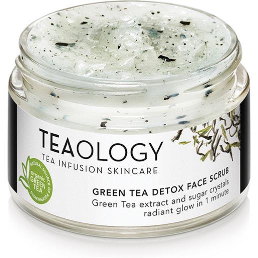 TEAOLOGY green tea detox face scrub