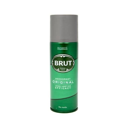 Brut - deodorante spray per il corpo originale, confezione da 6 da 200 ml