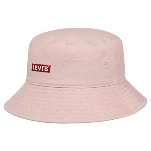Levi's bucket hat-baby tab logo cappellopello, regular black, s unisex-adulto
