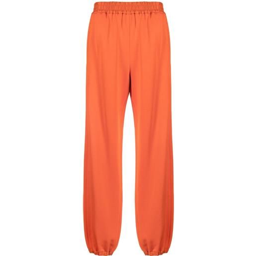 Jil Sander pantaloni sportivi dritti - arancione