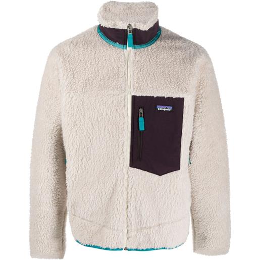 Patagonia giacca con tasche a contrasto - toni neutri