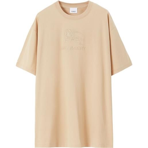Burberry t-shirt con stampa - toni neutri