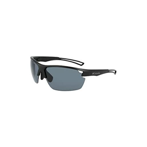 Columbia men's sunglasses c565sp barlow basin - matte black with smoke lens