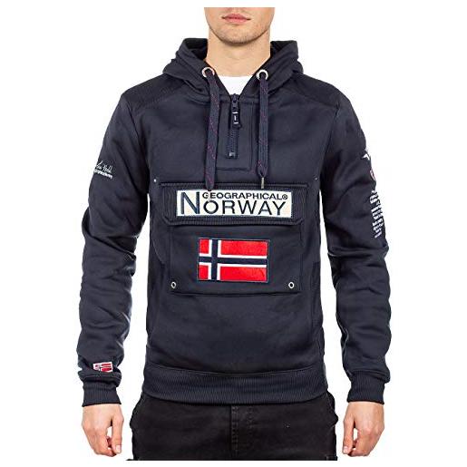 Geographical Norway da uomo maglione gymclass bianco l