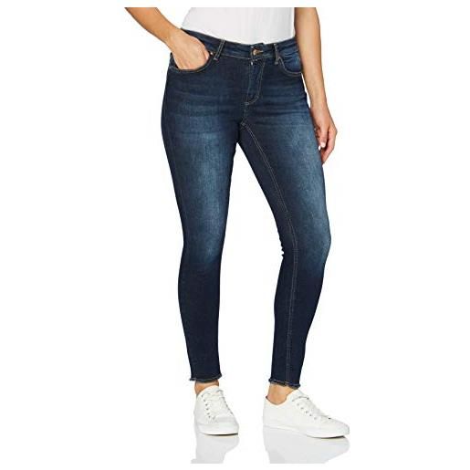 Only Carmakoma carwilly life reg sk ank raw rea4342noos, blu jeans scuro, 48w x 32l donna