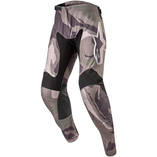 ALPINESTARS - pantaloni ALPINESTARS - pantaloni racer tactical military verde / camo marrone