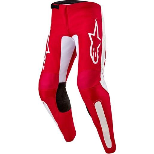 ALPINESTARS - pantaloni ALPINESTARS - pantaloni fluid lurv mars rosso / bianco