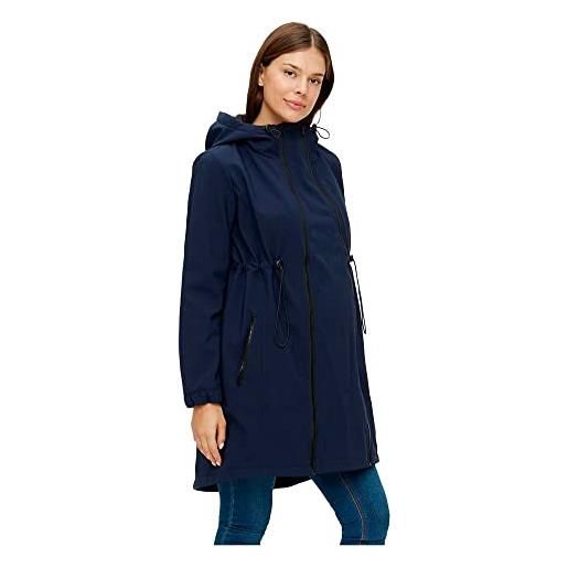 Mamalicious mlshella 3in1tikka softshell jacket noos giacca premaman, blu (navy blazer navy blazer), 40 (taglia produttore: x-small) donna