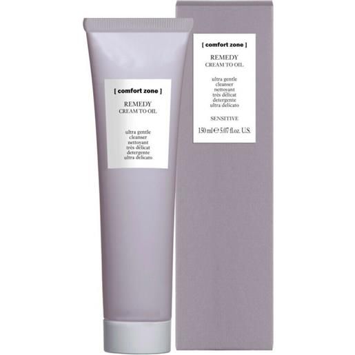 Comfort Zone remedy cream to oil 150ml - detergente viso pelli sensibli