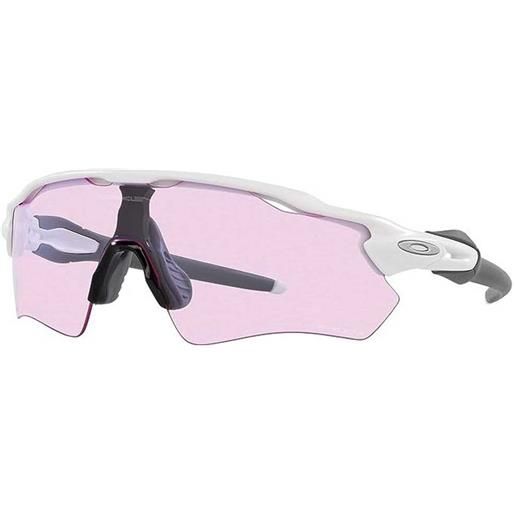 Oakley radar ev path prizm sunglasses bianco prizm low light/cat1