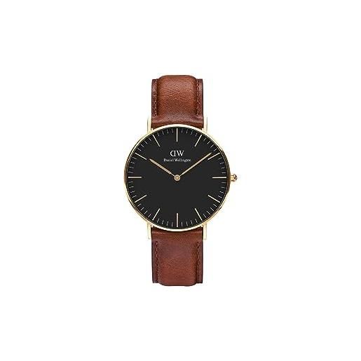 Daniel Wellington classic orologi 40mm double plated stainless steel (316l) gold