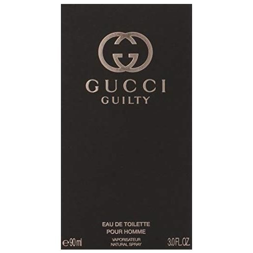 Gucci guilty pour homme eau de toilette, uomo, 90 ml