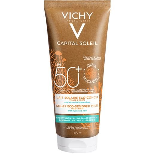 Vichy capital soleil latte solare eco-sostenibile spf50+ 200 ml