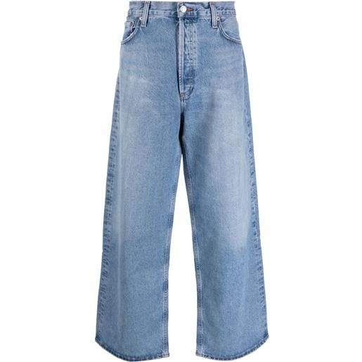 AGOLDE jeans a gamba ampia - blu
