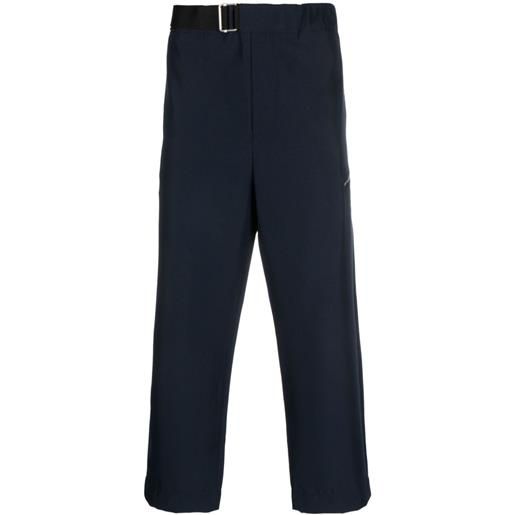 OAMC pantaloni crop - blu