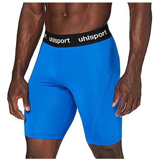 uhlsport distinction shorts, pantaloncini da uomo, azzurro, s