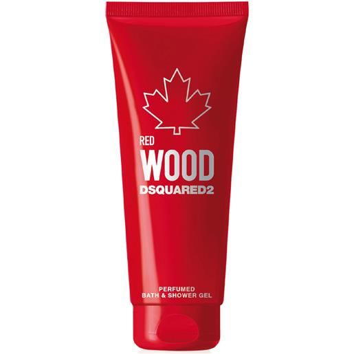 Dsquared2 red wood perfumed bath & shower gel 250ml