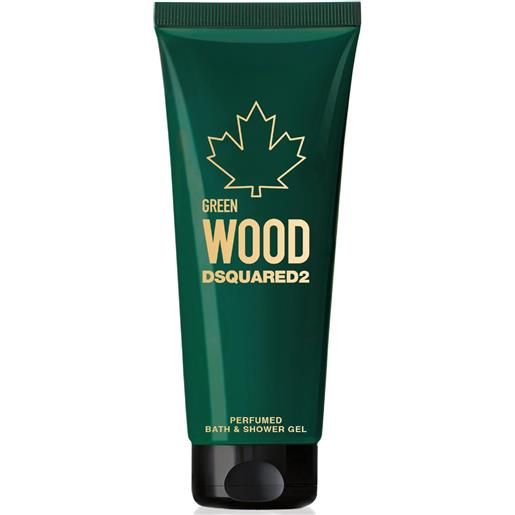 Dsquared2 green wood bath & shower gel 250ml