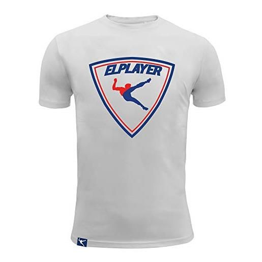 ElPlayer el player, shirt uomo, bianco, xs