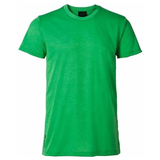 Erima herren green concept t shirt melange, uomo, green concept t-shirt melange, rossetto, l