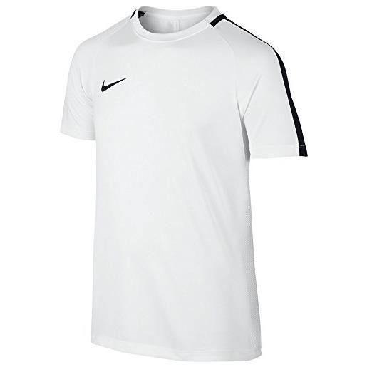 Nike 832969-010, maglietta bambini, bianco (blanc/noir/noir), m (10-12 anni)