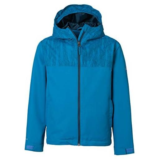 Mc Kinley mcki7 alexander ii giacca giacca per bambini, unisex bambini, aop/blue aqua, 116