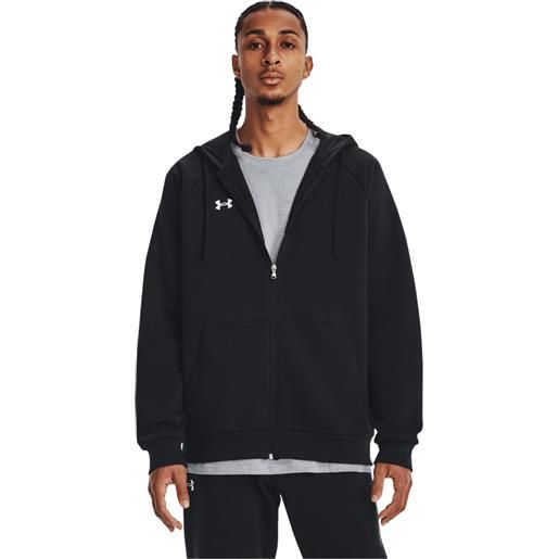 UNDER ARMOUR rival fleece fz hoodie felpa con cappuccio uomo