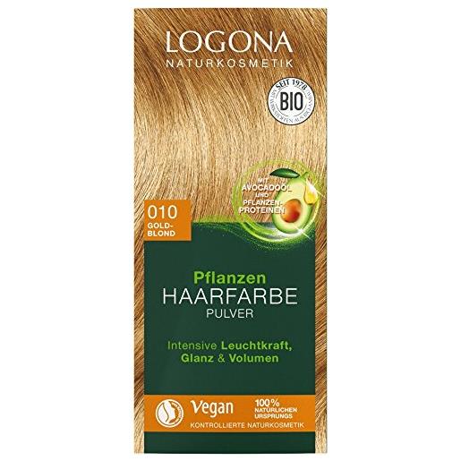 Logona herbal hair colour powder 010 gold-blonde