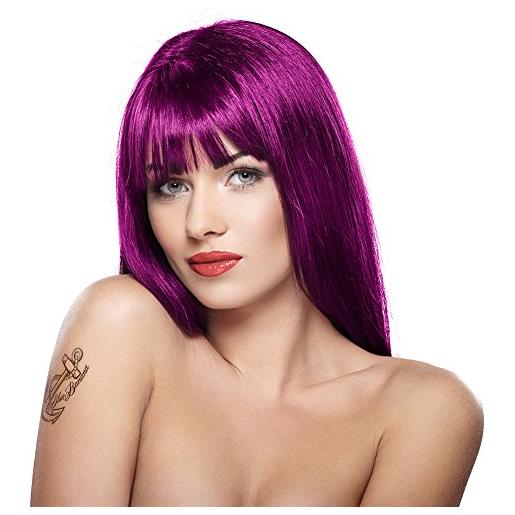 Stargazer semi-permanent hair colour dye x 4 packs magenta pink by Stargazer