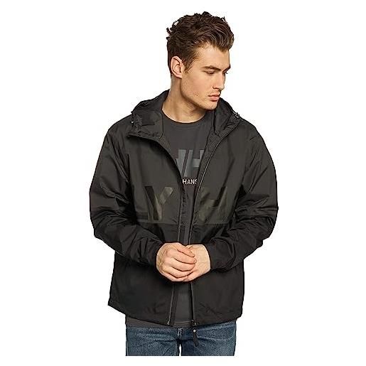 Helly Hansen amaze jacket, giacca impermeabile uomo, nero 990, s