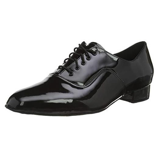 Freed of London astaire, scarpe da ballo uomo, black, 23 eu wide