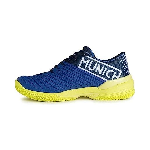 Munich padx, scarpe da ginnastica unisex-adulto, blu 41, 39 eu