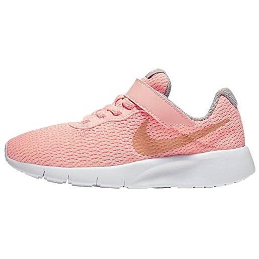 Nike tanjun (psv), scarpe da running, rosa (pink tint/mtlc rose gold/atmosphere grey 607), 32 eu