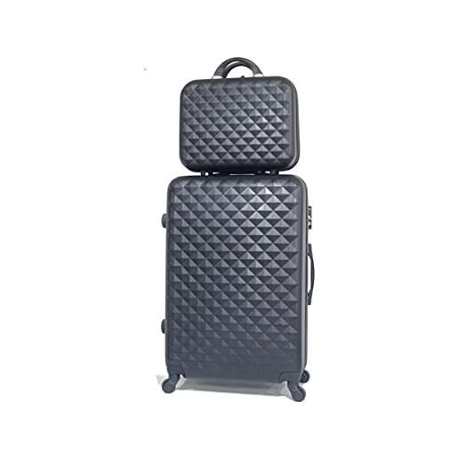 CELIMS valigia bagaglio a mano/media/grande con o senza astuccio, marchio francese, grande & vanity