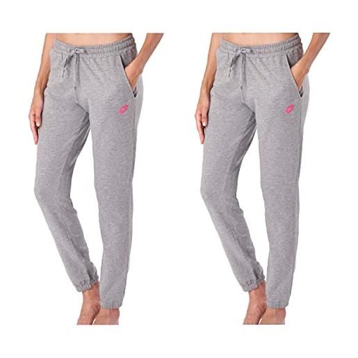 LOTTO HOMEWEAR lotto 1 o 2 pantalone lungo donna con logo art la 1017. Linea mix&match