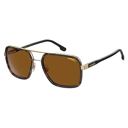 Carrera occhiali da sole 256/s gold/brown 58/18/140 uomo