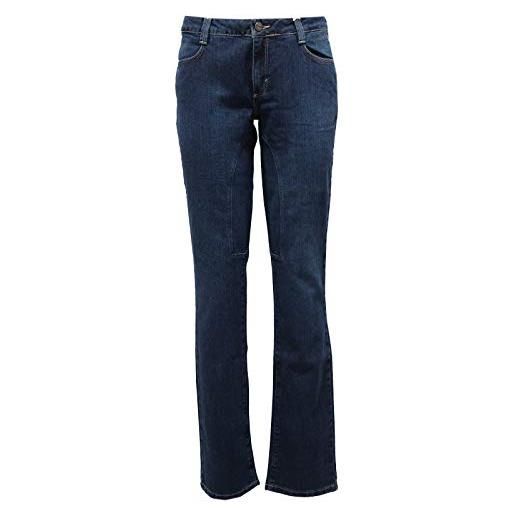 SIVIGLIA 1835z jeans donna pantalone blue/silver denim trouser pants woman [30]