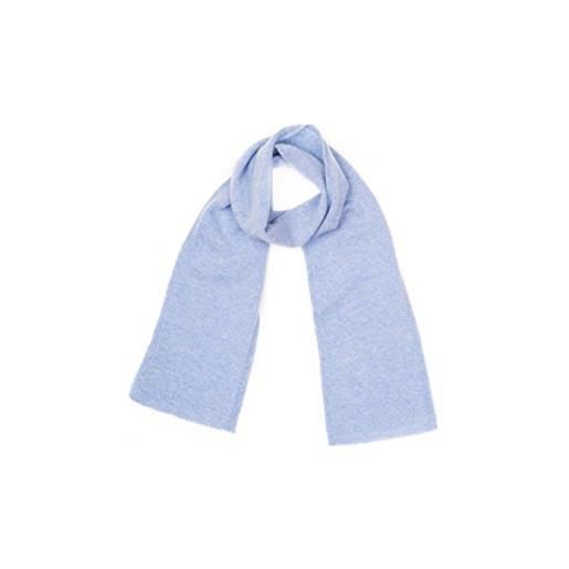 DALLE PIANE CASHMERE - sciarpa 100% cashmere - bambino, colore: grigio, taglia unica