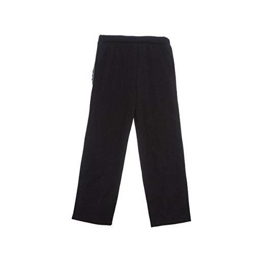 Pyrex pantalone nero in lurex con bande laterali art 017844 xxl