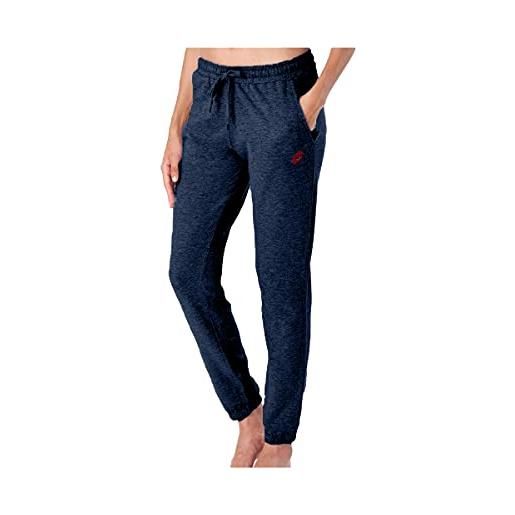 Lotto pantalone tuta donna in felpa estiva, offerta per 1-2 pezzi, pantaloni felpa donna leggeri (1 pezzo blu, xl)