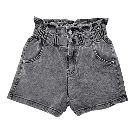 JOPHY & CO. pantaloncini corti donna shorts in cotone (cod. 066, 127, 147 & 148) (cod. 148 (grigio), l)