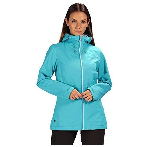 Regatta hamara ii waterproof and breathable mesh lined hooded outdoor active, giacca donna, ceramic, 14