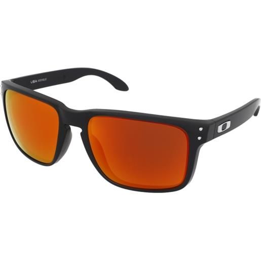 Oakley holbrook xl oo9417 941732 | occhiali da sole sportivi | prova online | plastica | quadrati | nero | adrialenti
